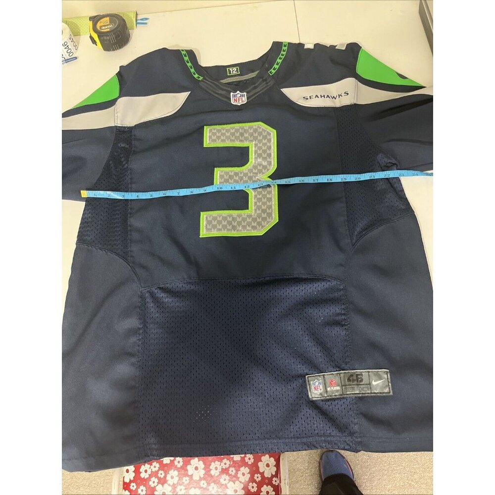Seattle Seahawks Russell Wilson Signed Nike Jersey Unauthenticated Men's Size 48 - Picture 11 of 13